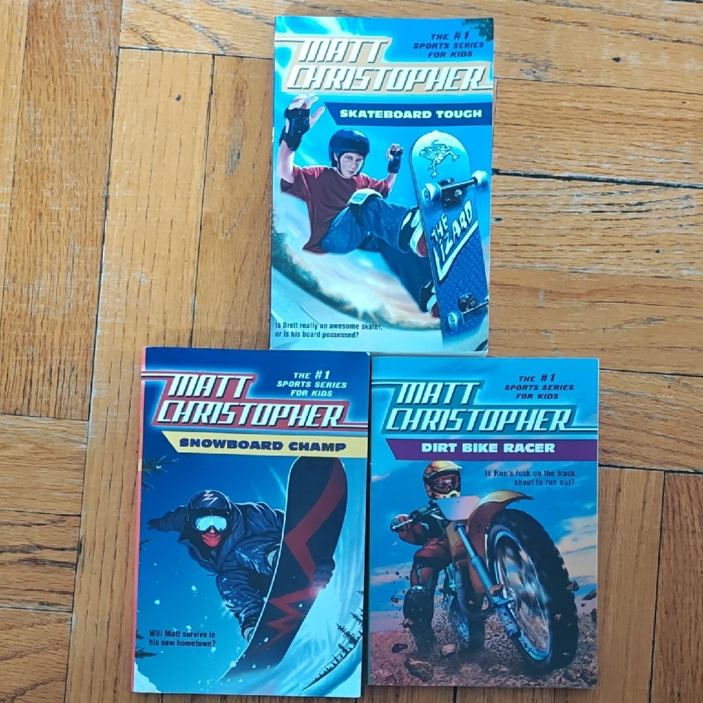 Matt Christopher Sports Book Set